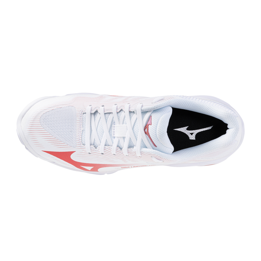 Mizuno WAVE LIGHTNING PRO White/Rose Elegance/Lava Falls