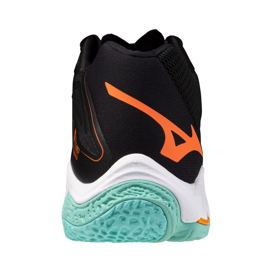 Mizuno WAVE LIGHTNING Z8 MID Black/Tangelo/Ice Green