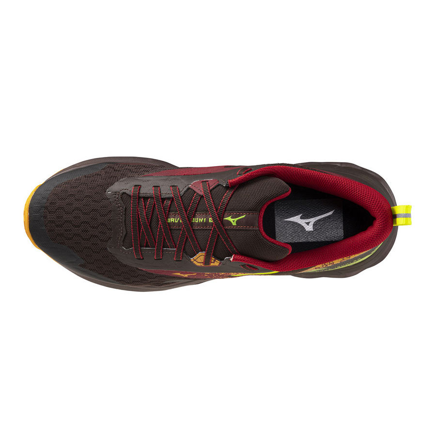 Mizuno WAVE IBUKI 5 Rum raisin/rythmic red/evening primrose