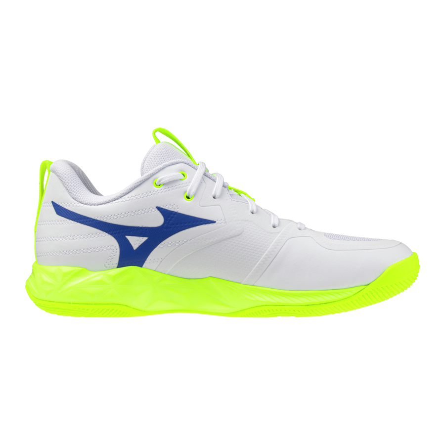 Mizuno WAVE MOMENTUM PRO White/Lightning Yellow/Dazzlin