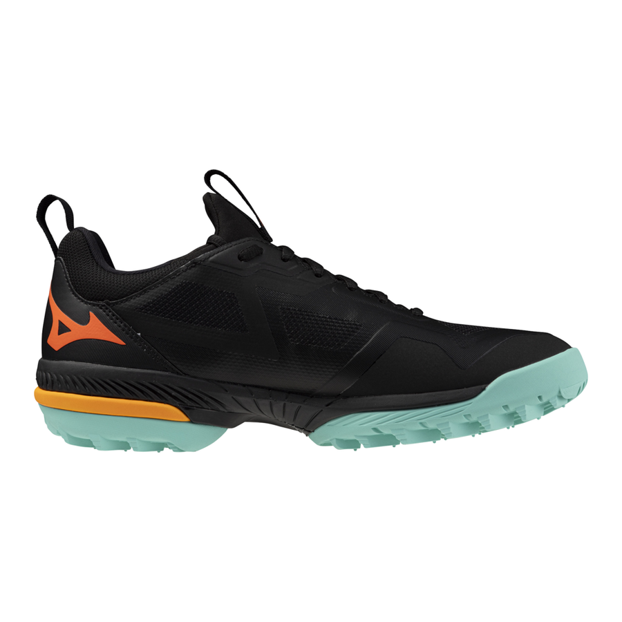 Mizuno WAVE PANTHERA 2 Black/Tangelo/Ice Green
