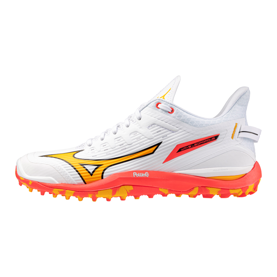 Mizuno WAVE LEOPARDUS White/Fiery Coral 2/Citrus