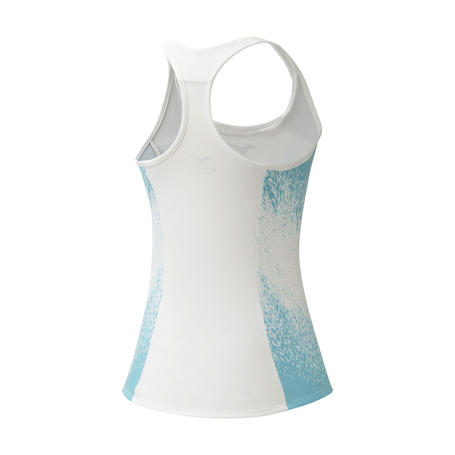 Mizuno Printed Tank White