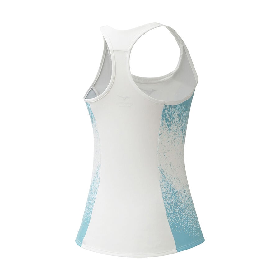 Mizuno Printed Tank White