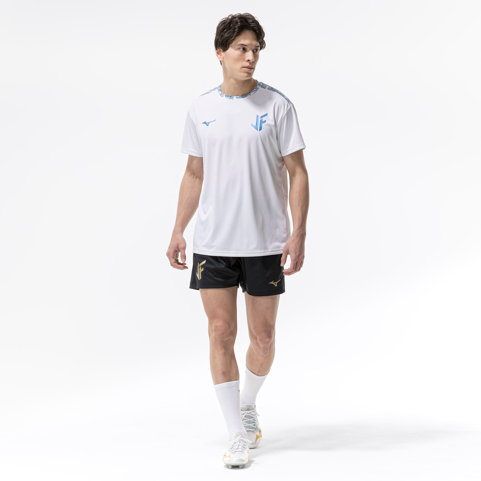 Mizuno JF TRAINING SHIRT HALF SLEEVE White