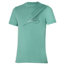 Mizuno Release Graphic Tee Mineral Blue