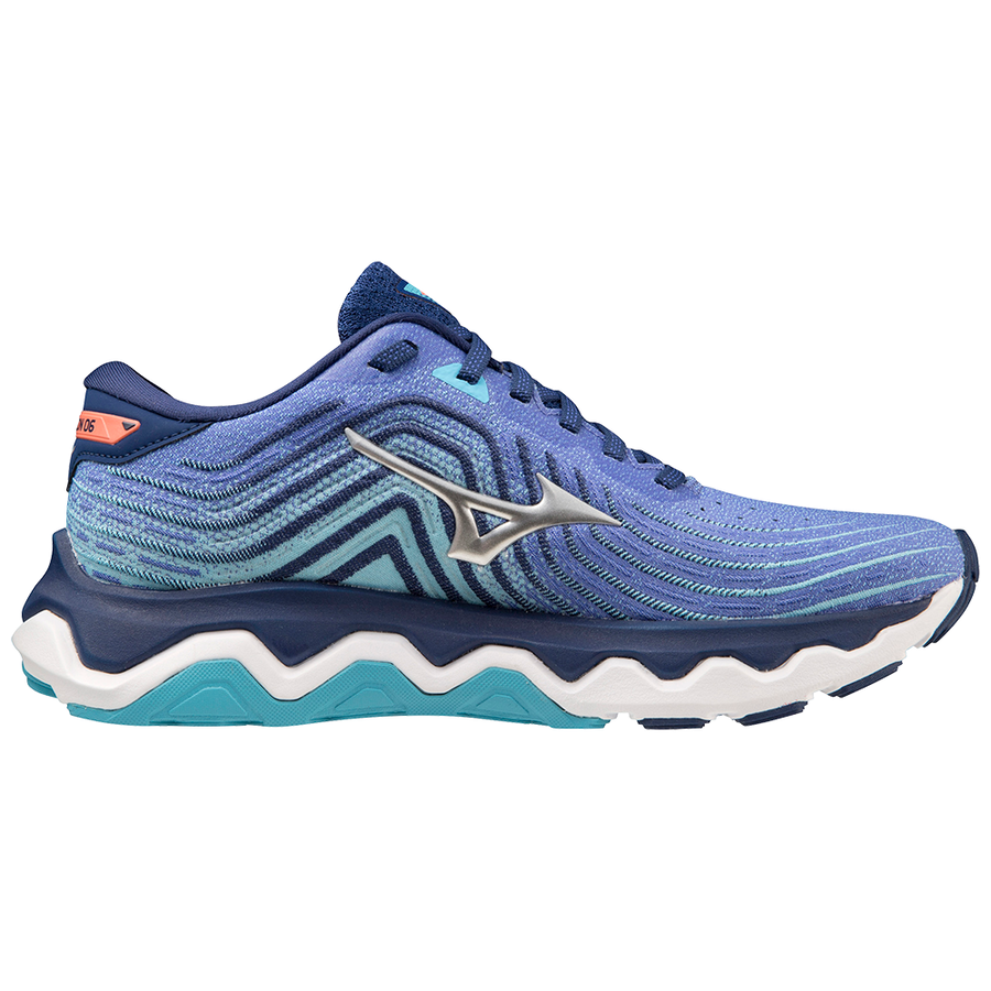 Mizuno Wave Horizon 6 DazzlingBlu/Slvr/NeonFra