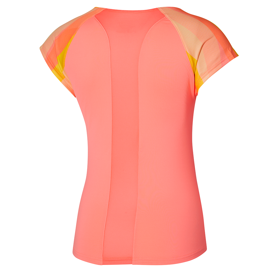 Mizuno Release Printed Tee Candy Coral