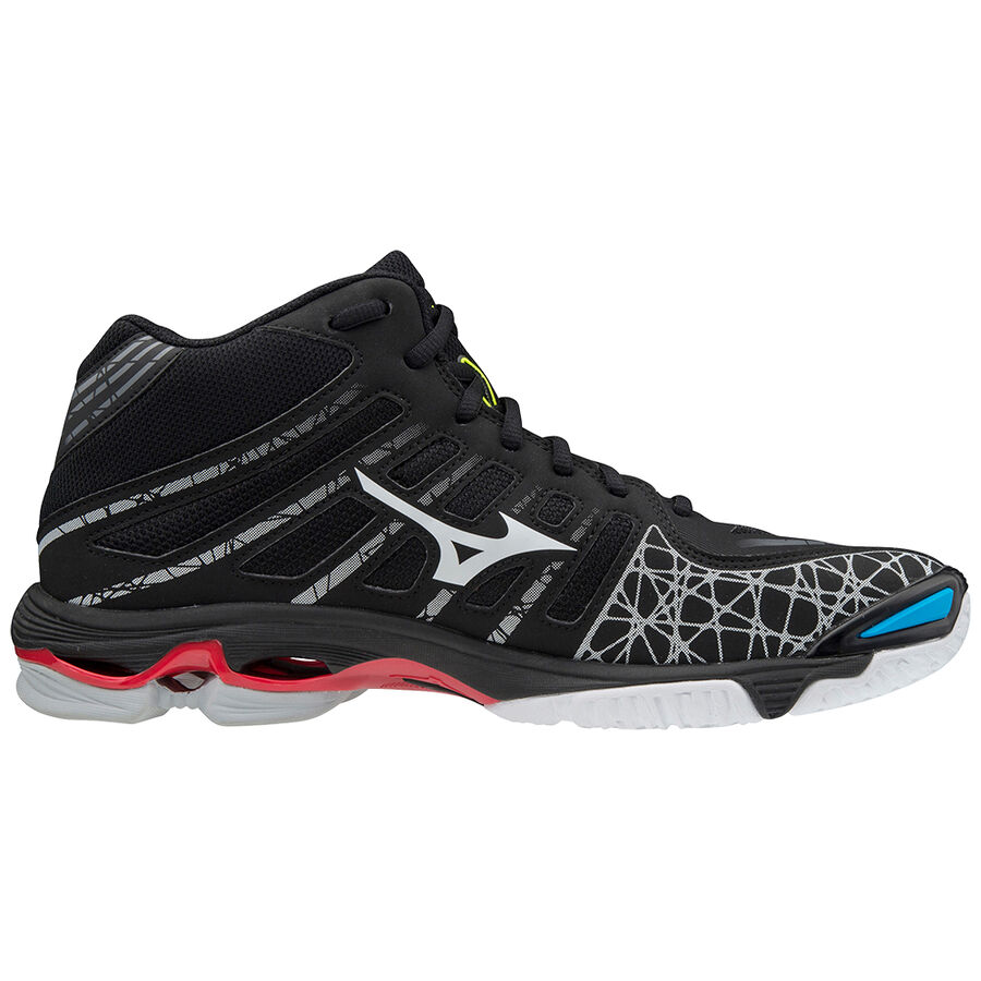 Mizuno Wave Voltage Mid Black/White/199C