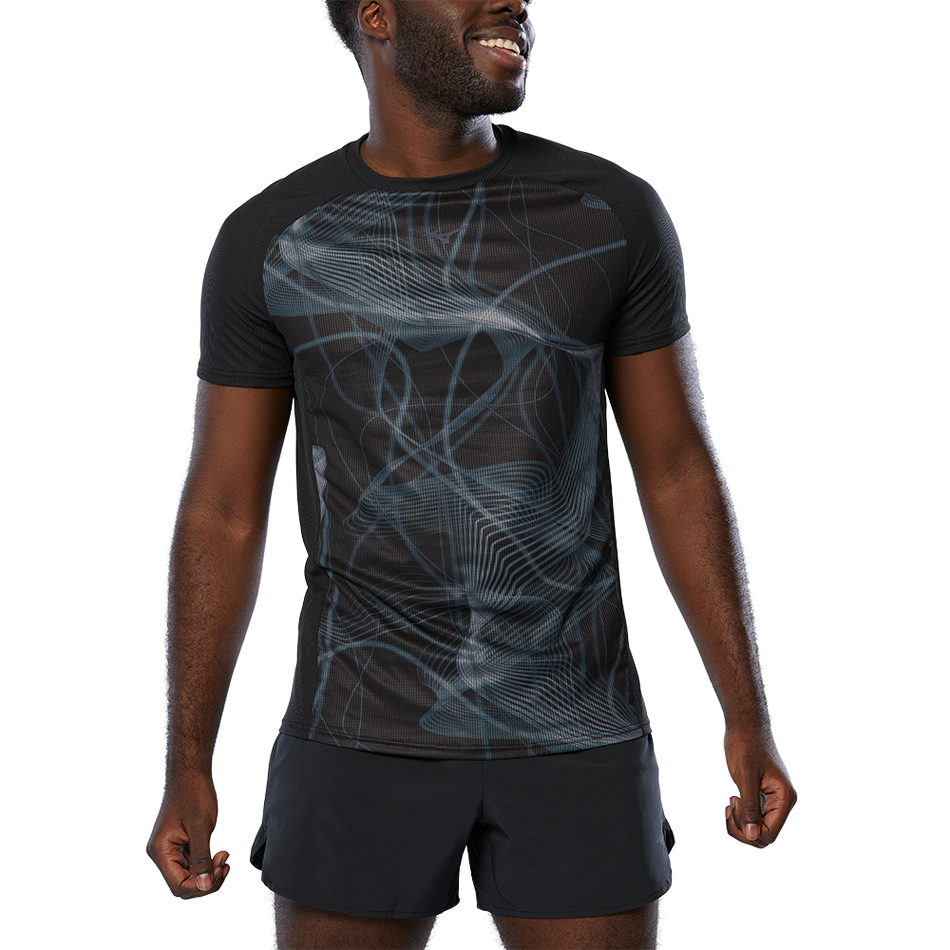 Mizuno Aero Tee  Black