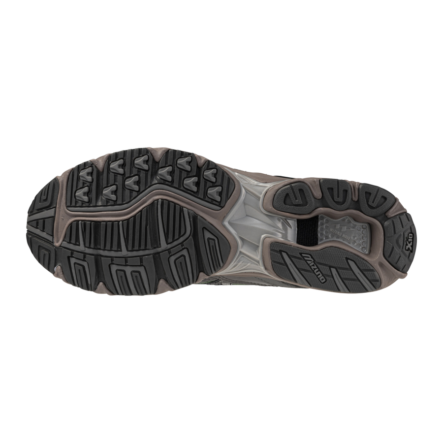 Mizuno WAVE RIDER 10 AgaveGreen/BlackSand/MetallicG