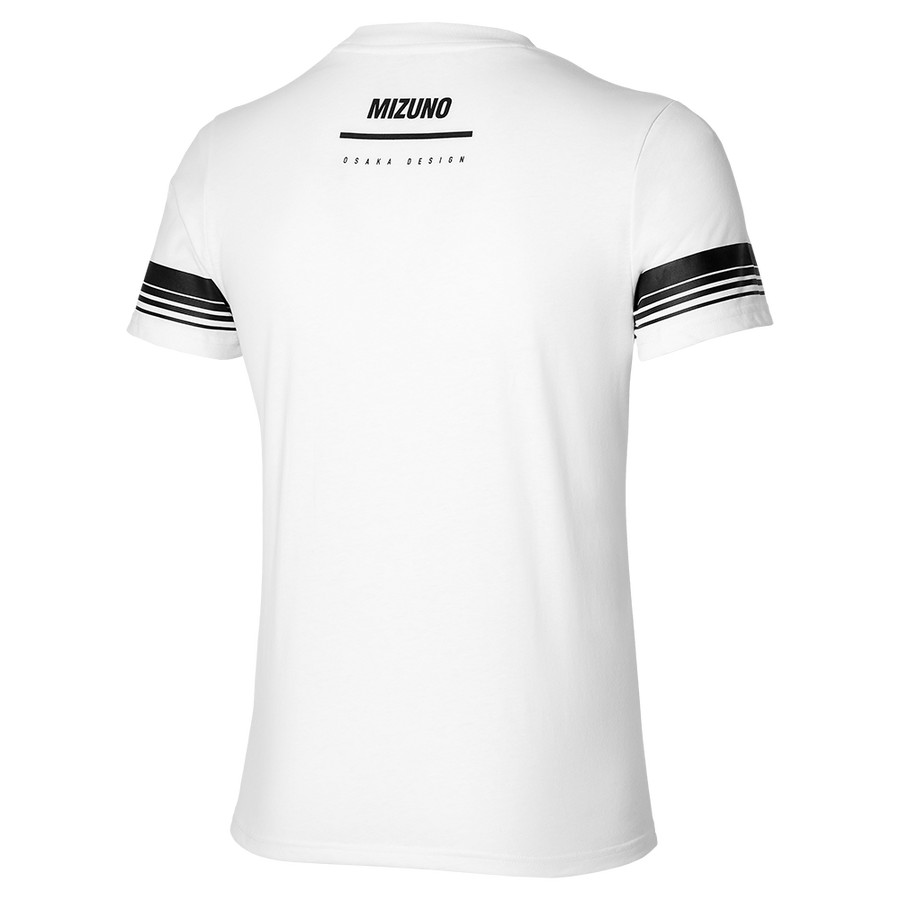 Mizuno Athletics Mizuno Tee White/Black