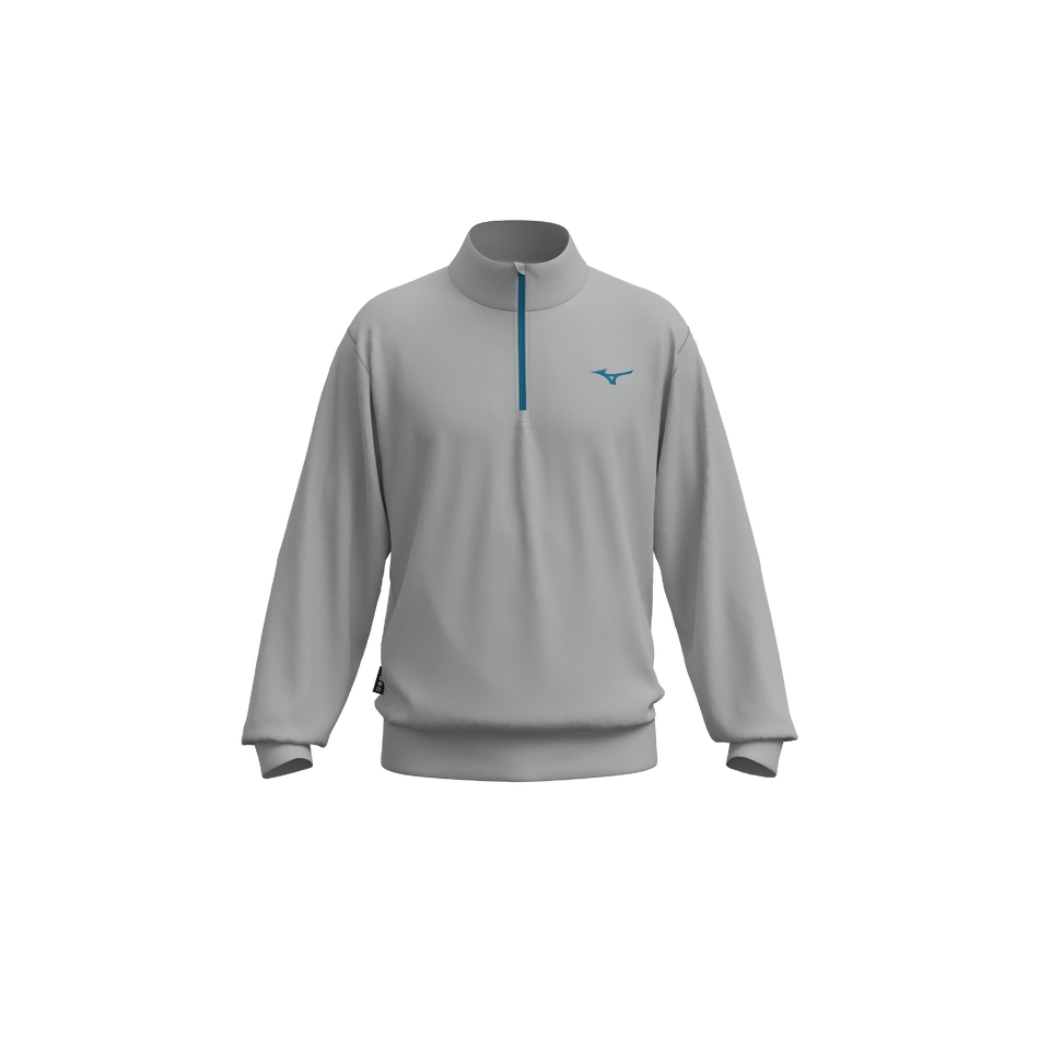 Mizuno Athleticwear 1/4 zip top Dawn blue