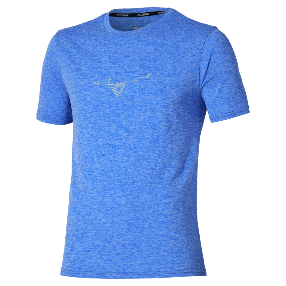 Mizuno Short Sleeve Tee(M) Dazzling Blue