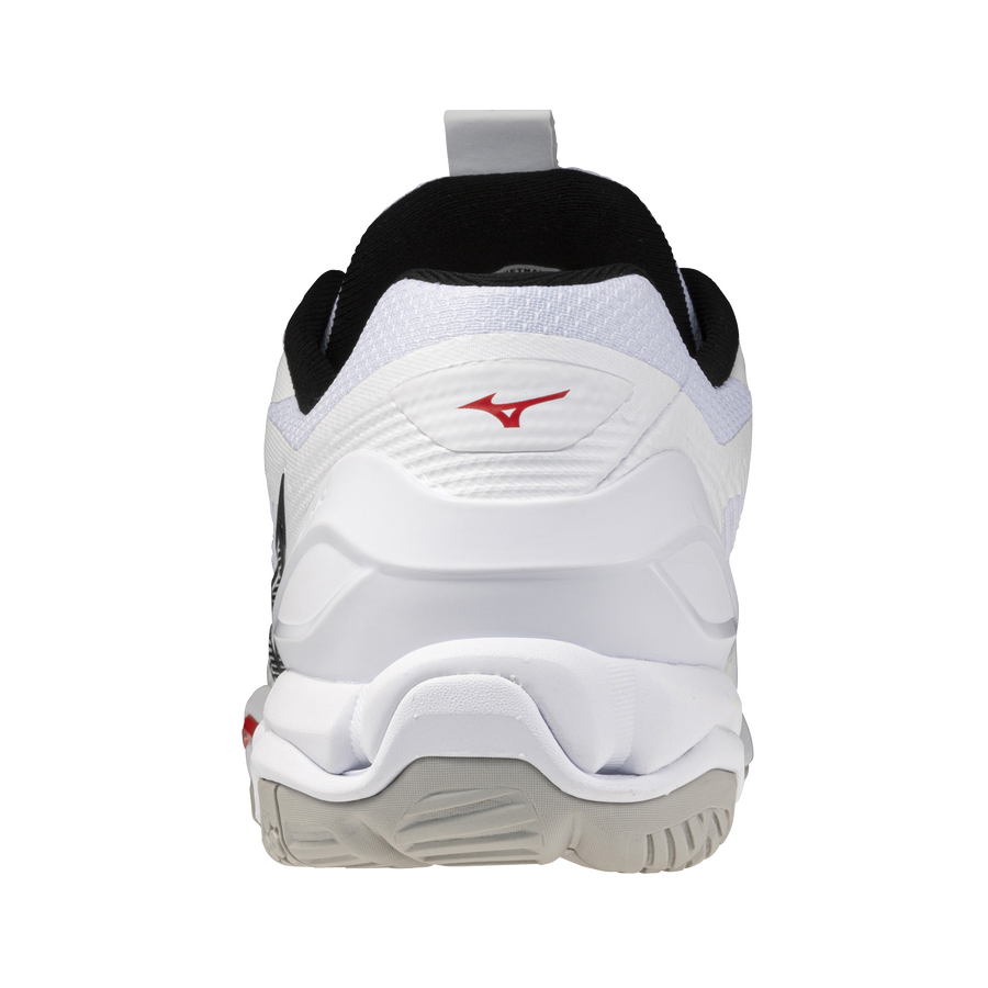 Mizuno WAVE STEALTH 6 White/Black/Fiery Red