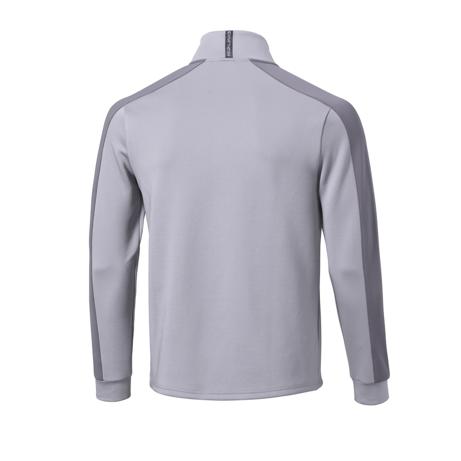 Mizuno Elevated Warm Quarter Zip Quicksilver