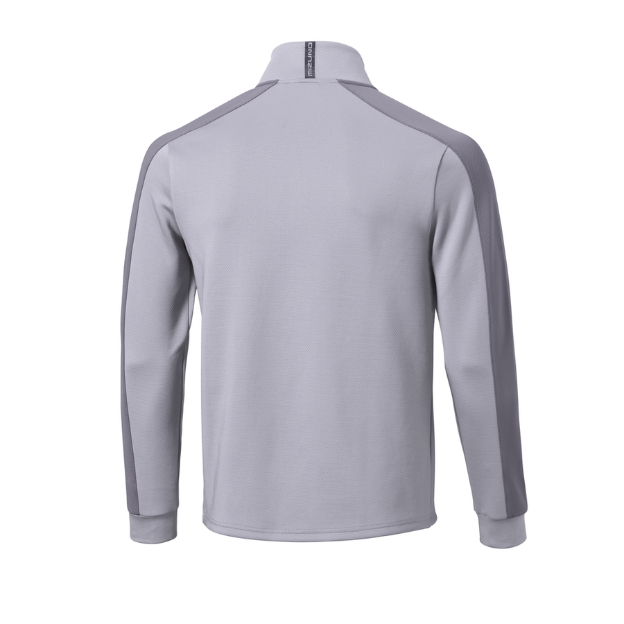 Mizuno Elevated Warm Quarter Zip Quicksilver