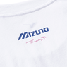 Mizuno Long Sleeve Graphic Tee White