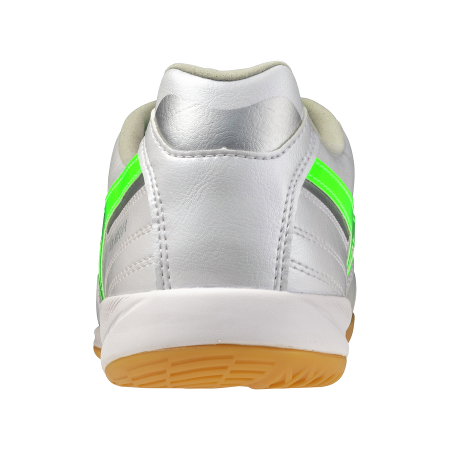 Mizuno MORELIA SALA PRO IN White/neon green/galaxy silver Mizuno MORELIA SALA PRO IN White/neon green/galaxy silver