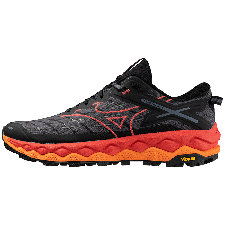 Mizuno WAVE MUJIN 10 Black/Cayenne/Nasturtium