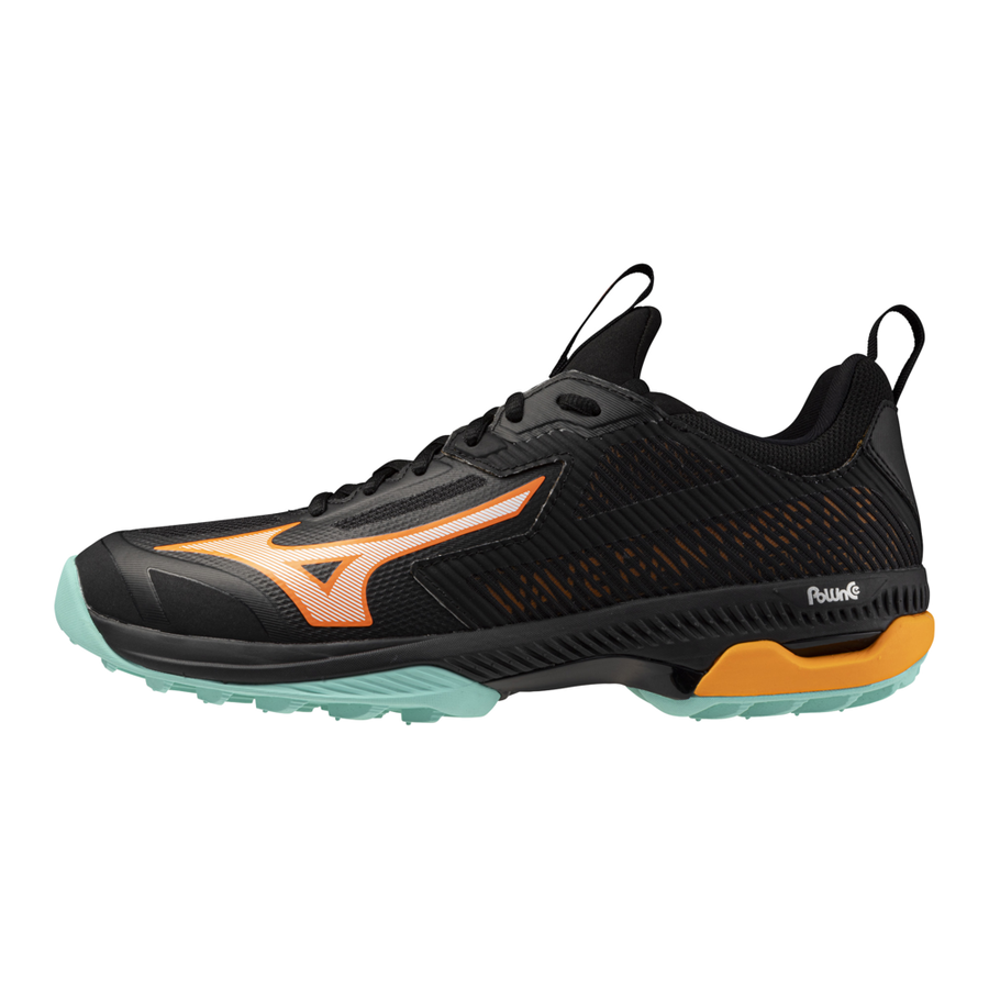 Mizuno WAVE PANTHERA 2 Black/Tangelo/Ice Green