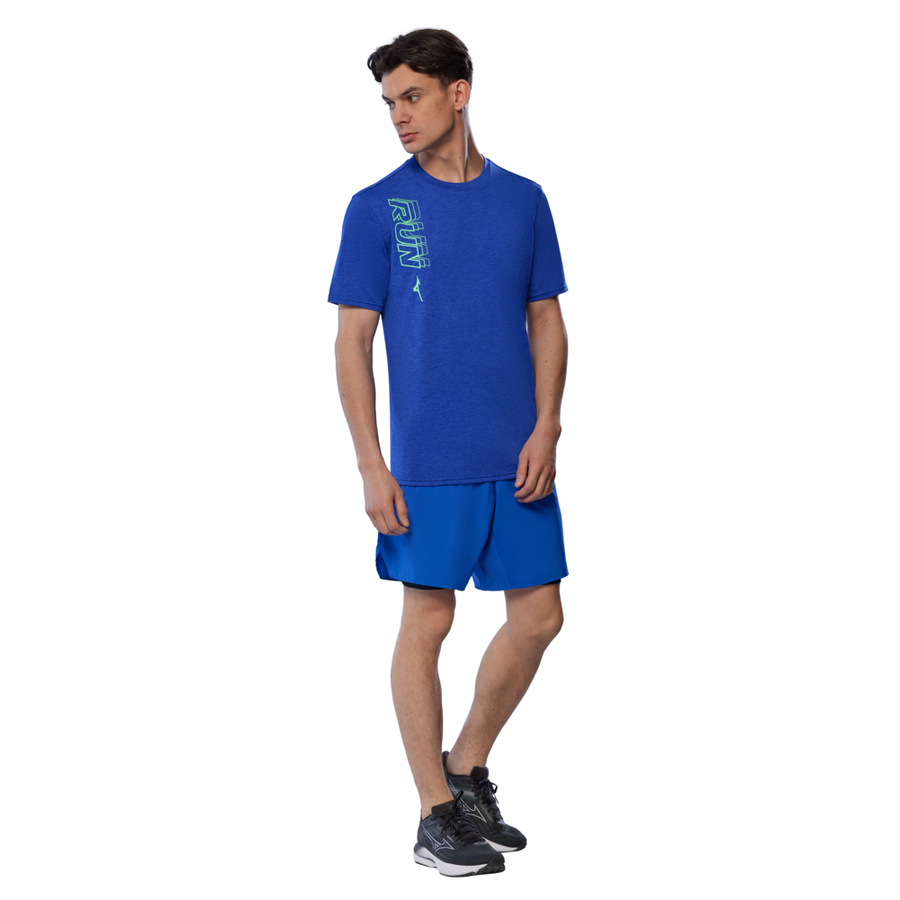 Mizuno CORE RUN T-SHIRT Reflexblue