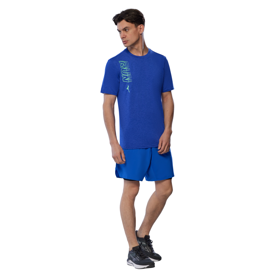 Mizuno CORE RUN T-SHIRT Reflexblue