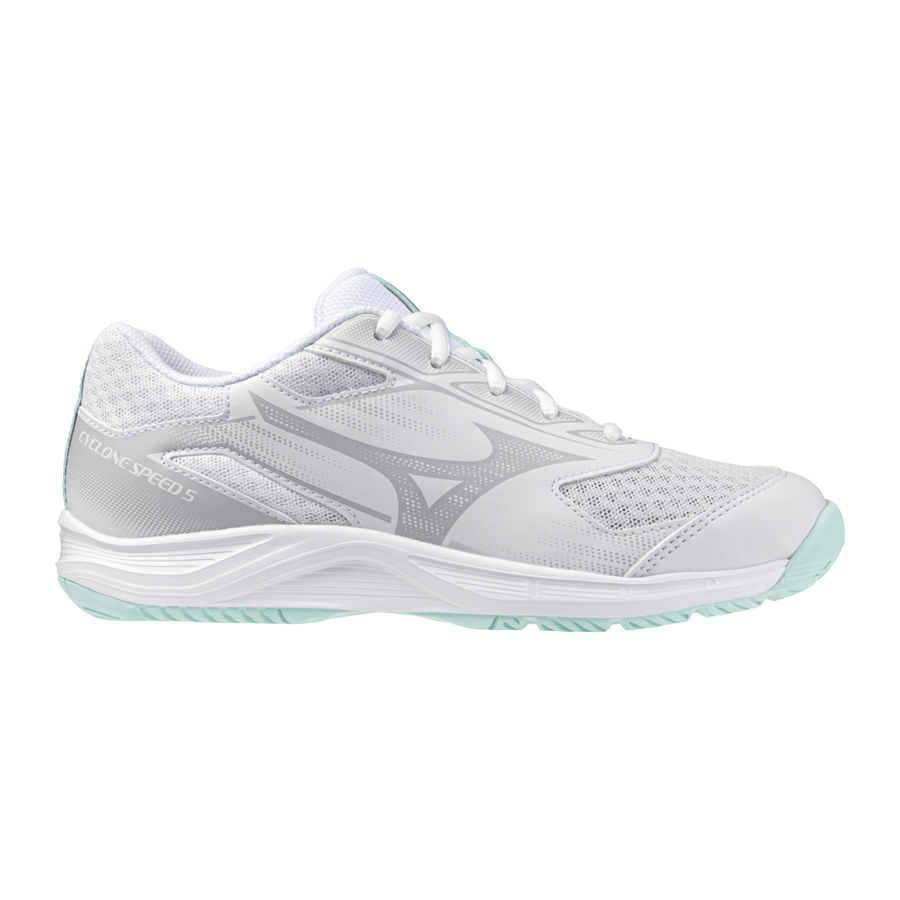 Mizuno CYCLONE SPEED 5 White/Blue Tint