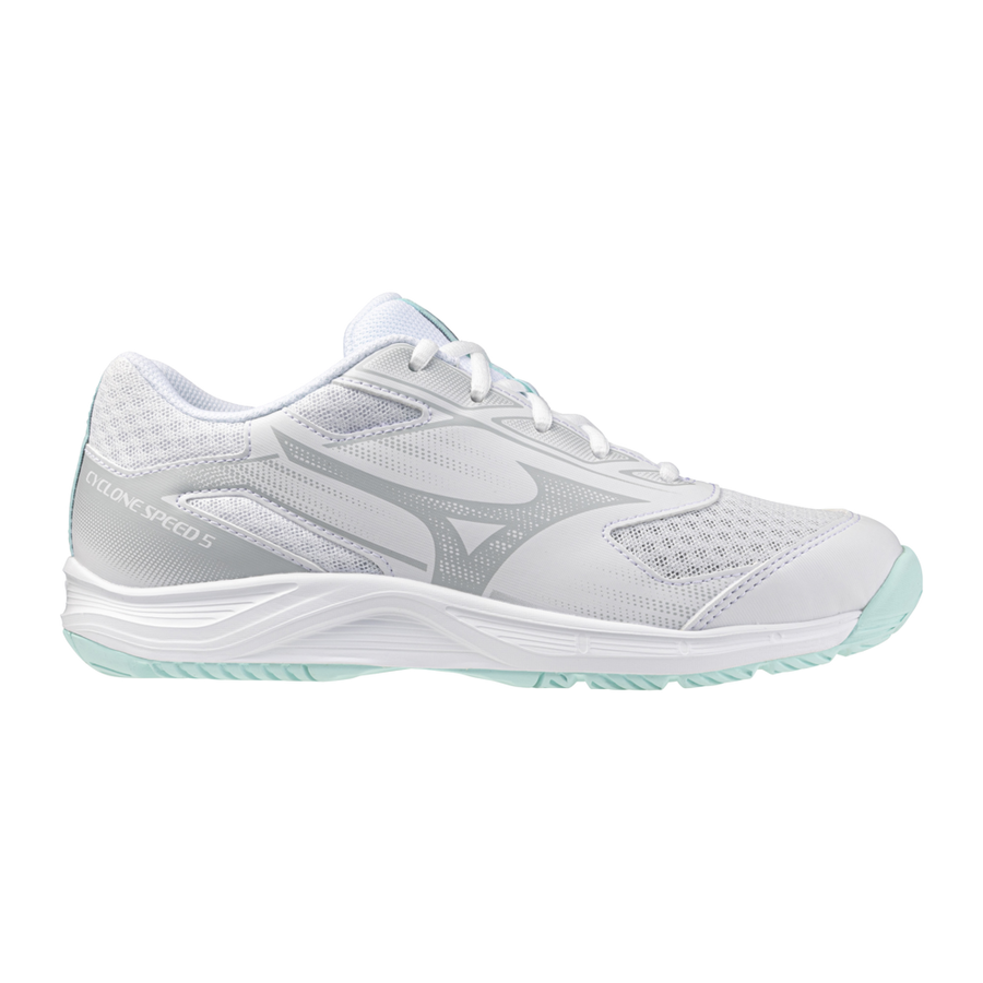 Mizuno CYCLONE SPEED 5 White/Blue Tint
