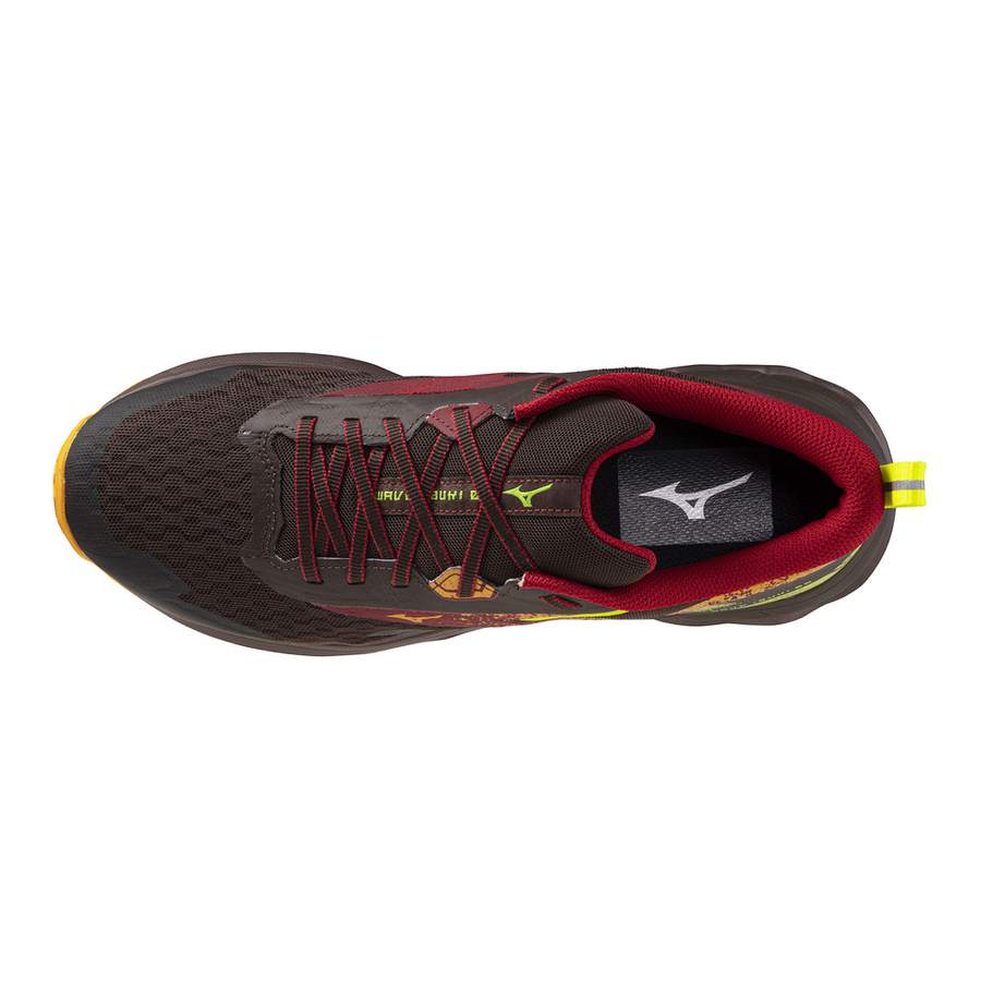 Mizuno WAVE IBUKI 5 Rum raisin/rythmic red/evening primrose