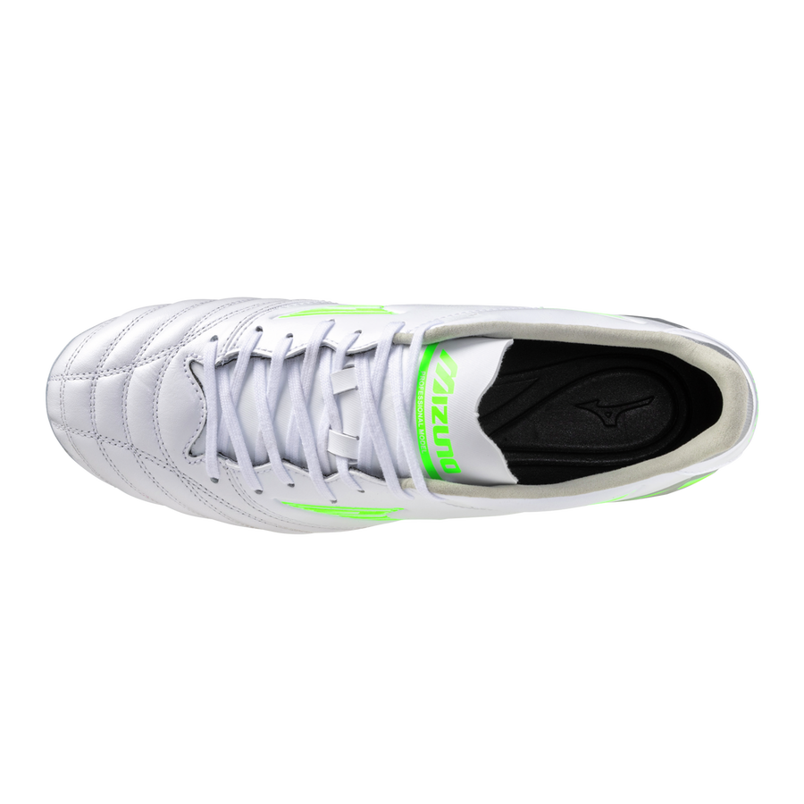 Mizuno MORELIA NEO IV PRO White/neon green/cool gray 3c