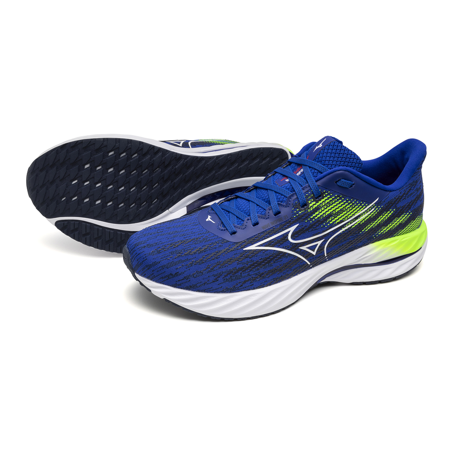 Mizuno WAVE INSPIRE 21 Reflex blue c/white/green gecko