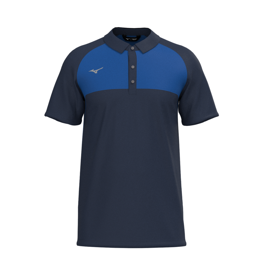 Mizuno Contrast Golf Polo Shirt - Navy