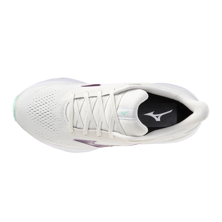 Mizuno WAVE SERENE 2 Snow White/Dark Purple/Ice Gre