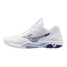 Mizuno WAVE STEALTH 6 White/BellwetherBlue/BelAirBlu