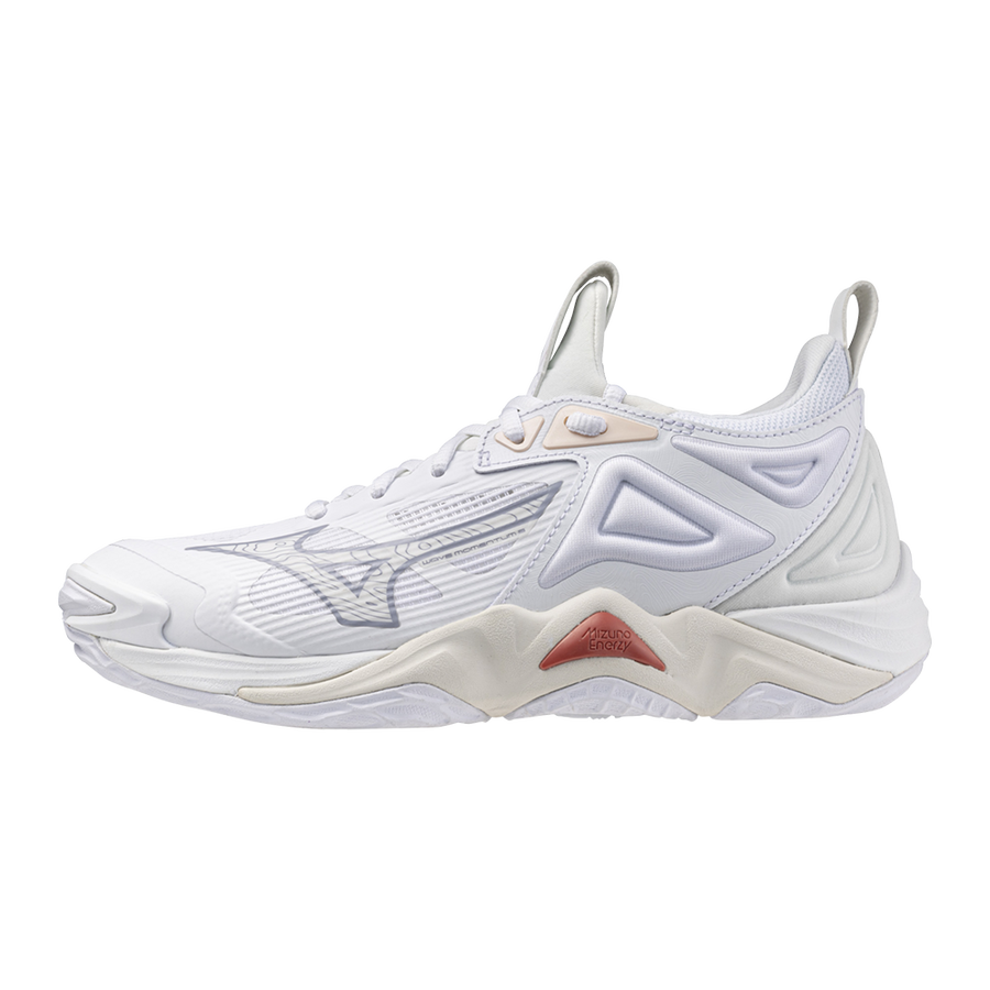 Mizuno WAVE MOMENTUM 3 White/aleutian/cloud pink