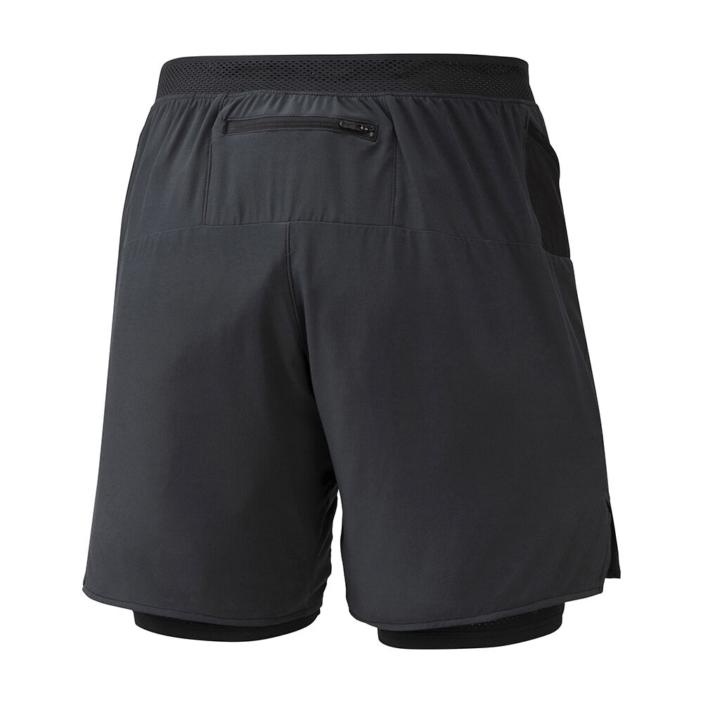Mizuno running men's kyori 2-n-1 7.5 shorts discount