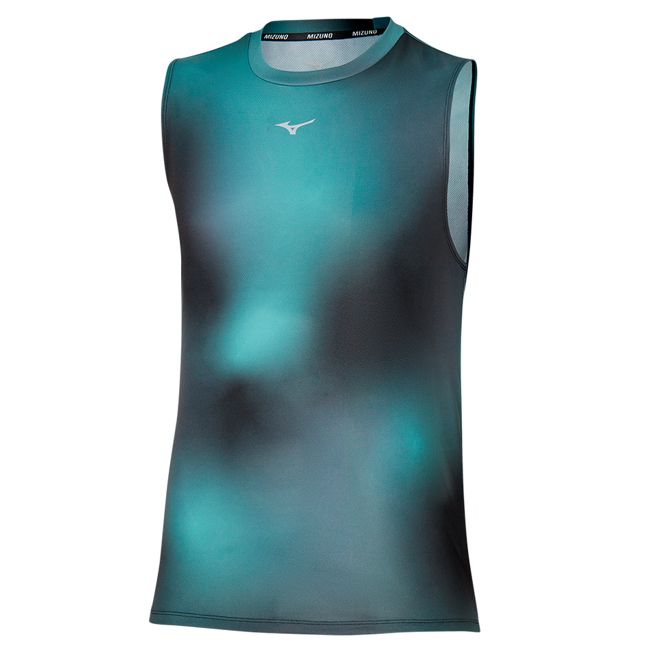 Mizuno Core Graphic Sleeveless Aquifer