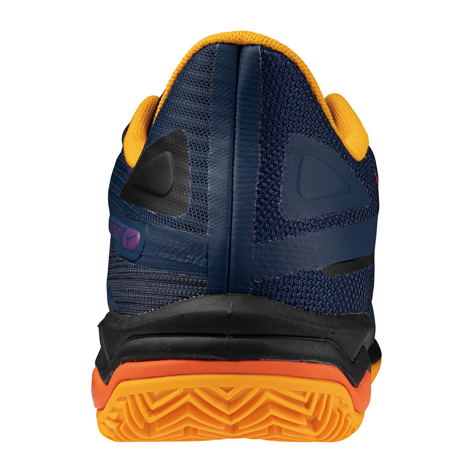 Mizuno WAVE EXCEED LIGHT 2 PADEL Dress Blues/White/Carrot Curl