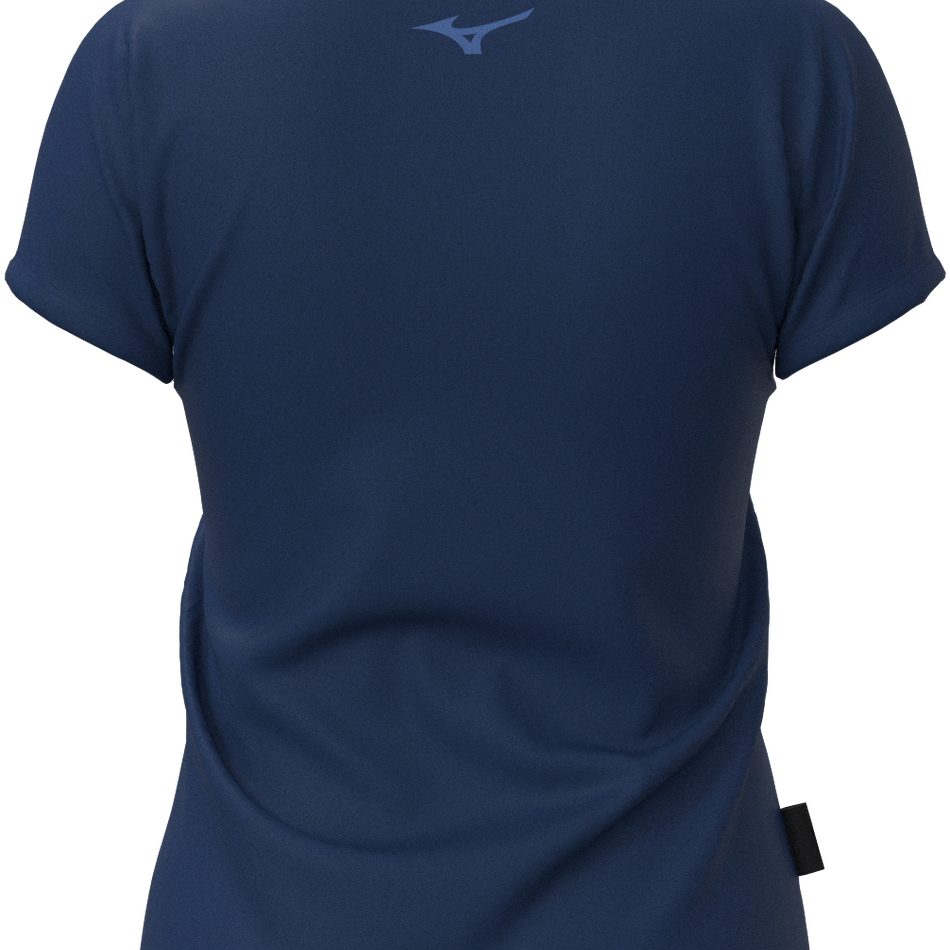 Mizuno Athletic RB T-shirt(W) ESTATE BLUE