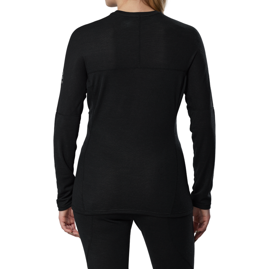 Mizuno Premium Merino Wool Crew Neck Black