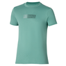 Mizuno Release Tape Tee Mineral Blue