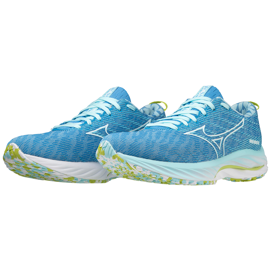 Mizuno WAVE RIDER 26 Roxy Atomizer/White/Daiquiri Green
