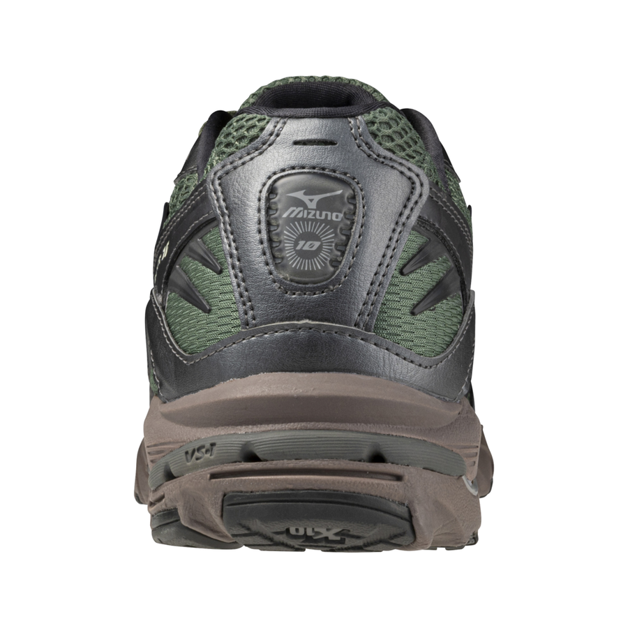 Mizuno WAVE RIDER 10 AgaveGreen/BlackSand/MetallicG