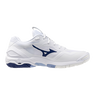 Mizuno WAVE STEALTH 6 White/BellwetherBlue/BelAirBlu
