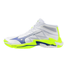 Mizuno WAVE LIGHTNING ELITE MID White/Lightning Yellow/Dazzling Blue