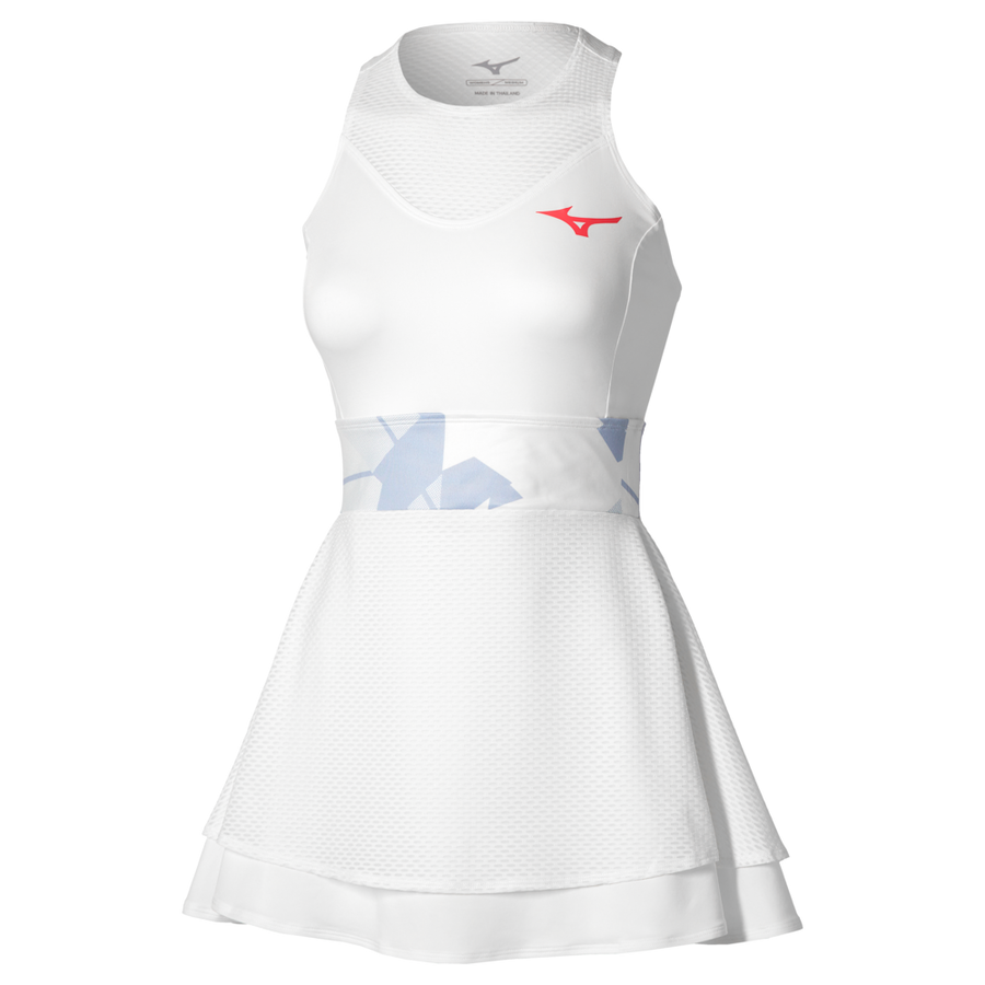 Mizuno Daybreakers Dress White / Icelandic Blue