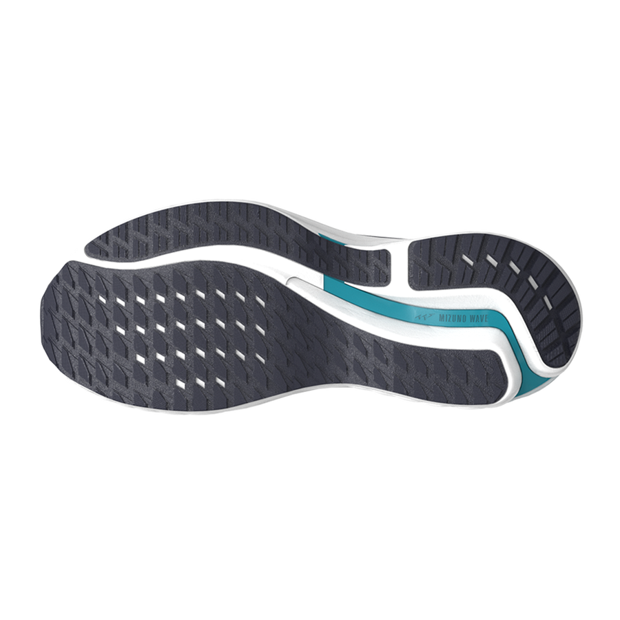 Mizuno WAVE INSPIRE 21 Odyssey Gray/White/Capri Breeze