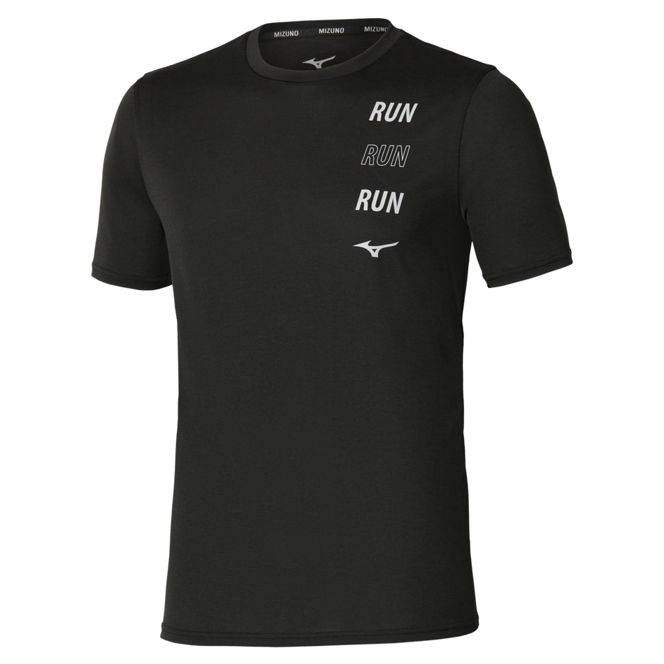 Mizuno Core Run Short Sleeve Tee(M) Black