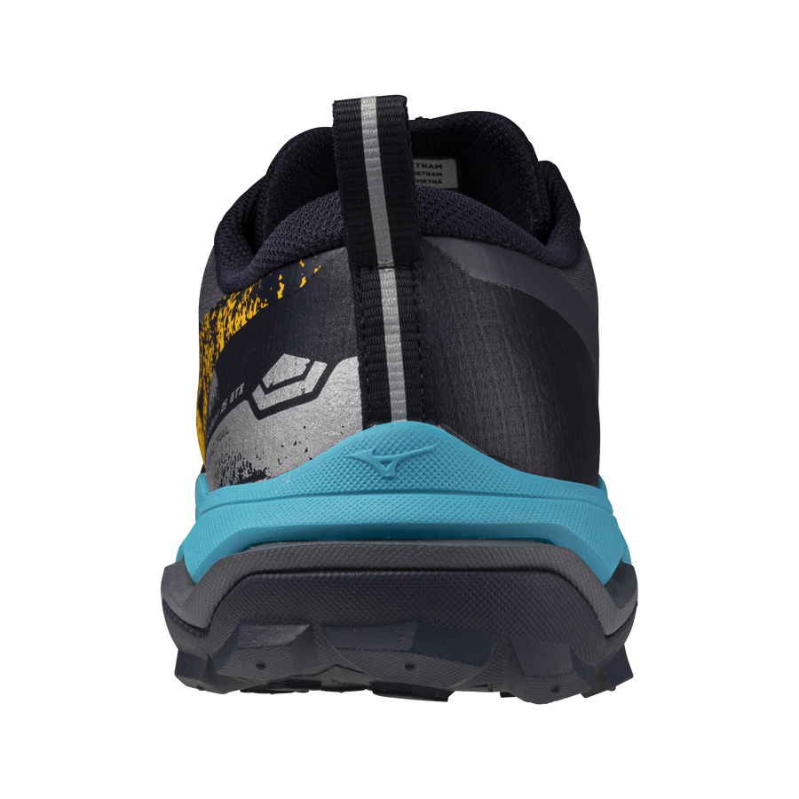Mizuno WAVE IBUKI 5 GTX Odyssey Gray/Citrus/Baritone Blue
